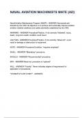 NAVAL AVIATION MACHINISTS MATE &lpar;AD&rpar; questions and answers