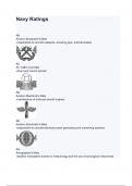 Navy Ratings questions and answers