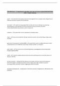 NSC150 Exam 1 &vert; Comprehensive Questions And Answers
