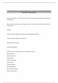 NSC150 Final Exam &vert; Comprehensive Questions And Answers