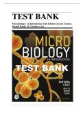 TEST BANK Microbiology&colon; An Introduction 14th Edition by Gerard J&period; Tortora All Chapters 1-28 &vert;&vert;Complete A&plus; Guide