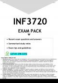 INF3720 EXAM PACK 2026 - DISTINCTION GUARANTEED