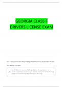 GA CLASS F QUESTIONS WITH 100&percnt; CORRECT ANSWERS