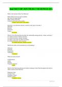 2nd SET OF ATI TEAS 7 SCIENCE Q-s