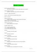 TEAS 7 Science