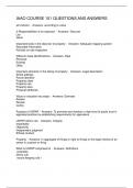 IAAO COURSE 101 QUESTIONS AND ANSWERS