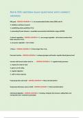 NUTR 331 MIDTERM EXAM QUESTIONS WITH CORRECT ANSWERS&period;