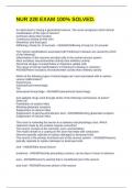 EXAM BUNDLE NUR 283 &lpar;COMPLETE PACKAGE&rpar; Questions&rpar;100&percnt; Correct&excl;