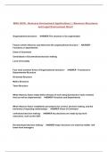 WGU D078 - Business Environment Applications I &semi; Business Structures and Legal Environment New&excl;&excl;