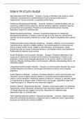 DSM-5-TR STUDY GUIDE
