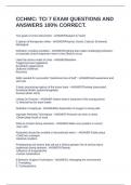CCHMC&colon; TCI 7 EXAM QUESTIONS AND ANSWERS 100&percnt; CORRECT&period;