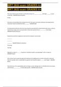 WRT 2022 exam GRADED A&plus;