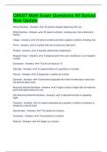 CBEST Math Exam Questions All Solved New Update