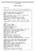 Test Bank for Medical Surgical Nursing Concepts For Interprofessional Collaborative Care 9th Edition      Table of Contents   Table of Contents 1  