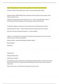 Drug Therapy Combined Exam Questions and Answers Latest 2025&sol;2026
