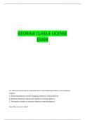 Georgia Class E License &ndash; Practice Test Questions with 100&percnt; Correct Answers &vert; Complete CDL Knowledge Review