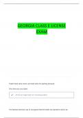GEORGIA CLASS E TEST 2 QUESTIONS WITH 100&percnt; CORRECT ANSWERS