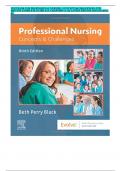TEST BANK FOR PROFESSIONAL NURSING&colon; CONCEPTS&CHALLENGES&comma; 9TH EDITION COMPLETE GUIDE ALL CHAPTERS &lpar;1-16&rpar; LATEST EDITION 2025 GRADED A&plus;