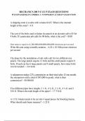 MECHANICS 300 N E I E P EXAM QUESTIONS WITH VERIFIED CORRECT ANSWERS GUARANTEED PASS