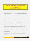 BA 300 - Exam 2 Questions and Answers 100&percnt; Pass