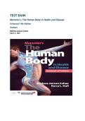 Memmler's The Human Body in Health and Disease &lpar;14th Edition&rpar; by Barbara Janson Cohen test bank