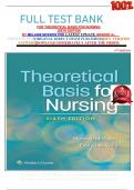 FULL TEST BANK FOR THEORETICAL BASIS FOR NURSING  SIXTH EDITION BY MELANIE MCEWEN PHD  LATEST UPDATE GRADED A&plus;     