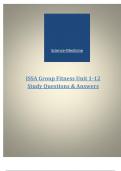 EXERCISE THERAPY PTR253&comma; ISSA PTR253 EXERCISE THERAPY QUESTIONS & ANSWERS 2025&comma; ISSA - BASIC ANATOMY AND PHYSIOLOGY QUIZ 2025&comma; ISSA - QUIZ 3&comma; SUPPORTING SYSTEMS EXAM REVIEW 2025-26&comma; ISSA - SUPPORTING SYSTEMS EXAM REVIEW QUESTIONS & ANSWERS 2025