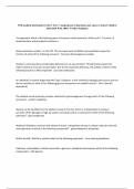 UNE medical biochemistry Unit 2 Test &vert; Comprehensive Questions and Answers 