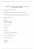 UNE Medical Biochemistry Exam 1 &vert; Comprehensive Questions and Answers