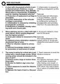 HESI ADULT HEALTH 2 EXAM 2025 &vert; QUESTIONS AND CORRECT ANSWERS &vert; GRADED A&plus; &vert; VERIFIED ANSWERS &vert; LATEST VERSION &lpar;JUST RELEASED&rpar;