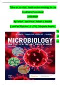 Test Bank Microbiology for the Healthcare Professional 3rd Edition By Karin C&period; VanMeter&comma; Robert J&period; Hubert  &vert; Verified Chapter's 1 - 25 &vert; Complete Newest Version &emsp;