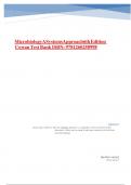 TEST BANK FOR MICROBIOLOGY A SYSTEMS APPROACH 6TH EDITION BY MARJORIE KELLY&comma; COWAN HEIDI&comma;SMITH&period;pdf