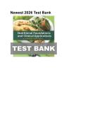 Nutritional Foundations and Clinical Applications&colon; A Nursing Approach 8th Edition Test Bank &vert; Grodner et al&period; &vert; Questions & Answers