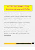 OCCTH 585 - Midterm 2 Exam Questions and Answers 100&percnt; Pass