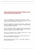 Dental Hygiene National Board Community Oral Health and Indices questions