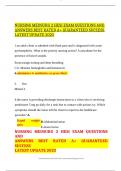 NURSING MEDSURG 2 HESI EXAM QUESTIONS AND  ANSWERS BEST RATED A&plus; GUARANTEED SUCCESS  LATEST UPDATE 2025