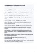 aviation machinist mate test 2 questions and answers