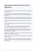 Navy Advancement Exam &lpar;E-4 to E-5&rpar; Hydraulics questions and answers&period;