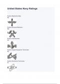 United States Navy Ratings questions and answers