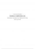 European Competition Law Complete Summary 