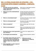 BIO 110 FINAL EXAM 2025&vert;26 UPDATED &vert; 130&plus; QUESTIONS WITH CORRECT ANSWERS &vert; COMPLETE GUIDE