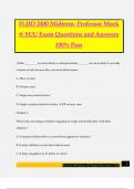 FLHD 2400 Midterm- Professor Mock &commat; SUU Exam Questions and Answers 100&percnt; Pass