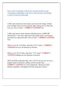 FOA CFOT CERTIFICATION EXAM QUESTIONS AND  ANSWERS &lpar;VERIFIED AND WELL DETAILED ANSWERS&rpar;  LATEST UPDATE 2025&sol;2026