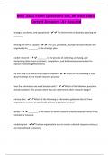 MKT 3301 Exam Questions set&comma; all with 100&percnt; Correct Answers -A&plus; Assured