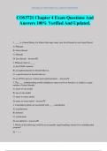 COS3721 Chapter 4 Exam Questions And Answers 100&percnt; Verified And Updated&period;
