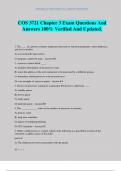 COS 3721 Chapter 3 Exam Questions And Answers 100&percnt; Verified And Updated&period;