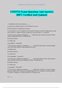 COS3721 Exam Questions And Answers 100&percnt; Verified And Updated&period;