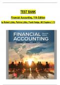 Test bank for financial accounting 11th edition robert libby patricia