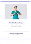 Misc Healthcare Topics-Anesthesia Monitoring