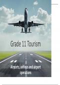 Grade 11 picture presentation based on term 1 topic - Airport